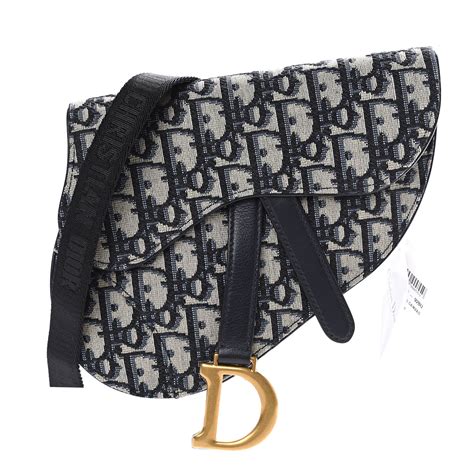 saddle bag blue dior oblique jacquard|blue dior saddle bag.